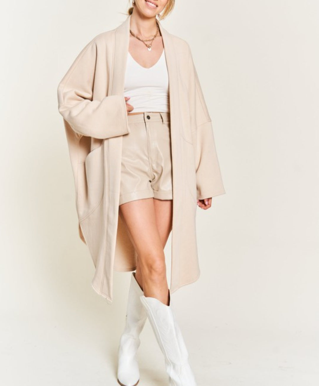 Oversized Knit Cardigan