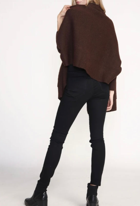 Pocket Shrug Cape Cardigan