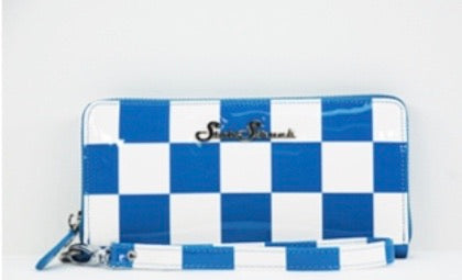 Checker Board Wristlet