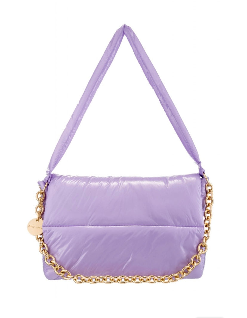 Puffy Leather Shoulder Bag (restocked)